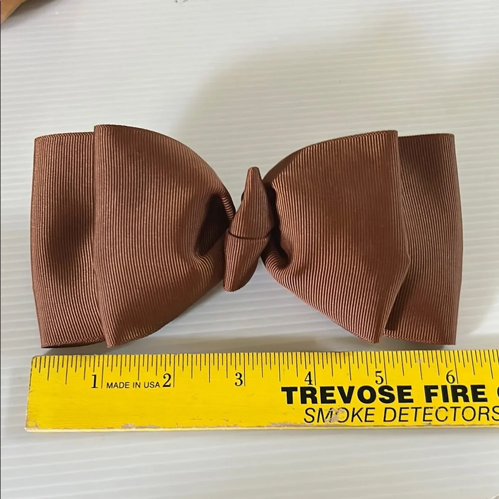 Vintage Brown Hair Bow